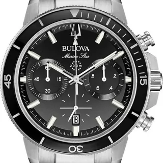 Bulova Marine Star 96B272 45mm Stainless steel Black