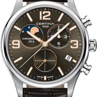 Certina DS-8 C033.460.16.087.00 42mm Stainless steel Brown