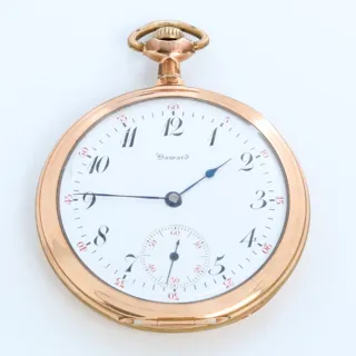 E. Howard Watch Co. 48mm Gold-plated White