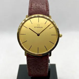 Eterna 4000.65 32mm Yellow gold Golden