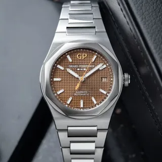 Girard-Perregaux Laureato 81005-11-3154-1CM 38mm Stainless steel Brown