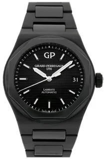 Girard-Perregaux Laureato 81010-32-631-32A 42mm Ceramic Black