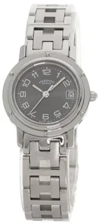 Hermès Clipper CL4.210 24mm Stainless steel Gray