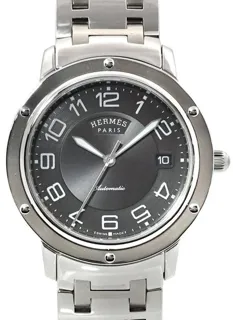 Hermès Clipper CP2.810 39mm Stainless steel Gray