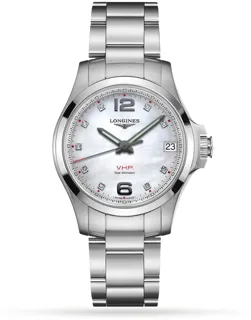 Longines Conquest L33164876 36mm Stainless steel White