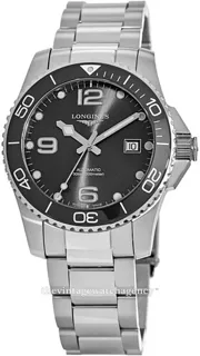 Longines HydroConquest L3.781.4.56.6 Stainless steel Black