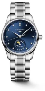 Longines Master Collection L2.409.4.97.6 34mm Stainless steel Blue