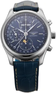 Longines Master Collection L2.773.4.92.0 42mm Stainless steel Blue