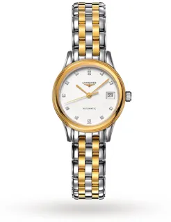 Longines Flagship L4.274.3.27.7 26mm Stainless steel White