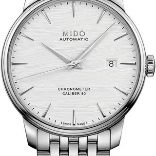 Mido Baroncelli M027.408.11.031.00 40mm Stainless steel Silver