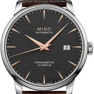 Mido Baroncelli M027.408.16.061.00 40mm Stainless steel Gray