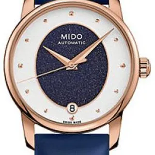 Mido Baroncelli M035.207.37.491.00 33mm Stainless steel White