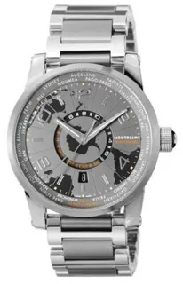 Montblanc TimeWalker 108956 42mm Stainless steel Gray