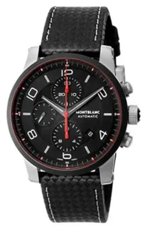 Montblanc TimeWalker 112604 15mm Ceramic and Stainless steel Black