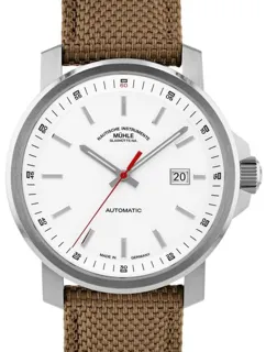 Mühle Glashütte 29er Big M1-25-31-CB-III 42.5mm Stainless steel White