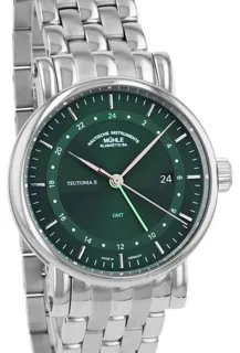 Mühle Glashütte Teutonia II M1-33-96-MB 41mm Stainless steel Green