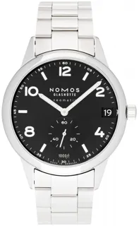 NOMOS Club Sport Neomatik 42 Datum Schwarz 781 Stainless steel Black