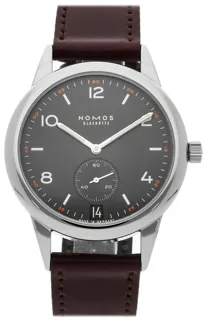 NOMOS Club Datum 774 41.5mm Stainless steel gray