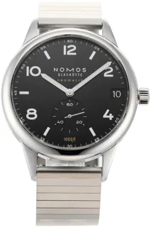 NOMOS Club Sport Neomatik 42 Date Black 781 42mm Stainless steel Black