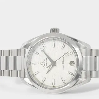 Omega Aqua Terra 220.10.34.20.02.002 34mm Stainless steel Silver