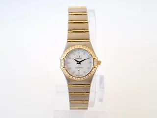 Omega Constellation 1267.75.00 Stainless steel and 18k yellow gold White