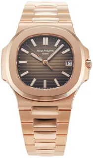 Patek Philippe Nautilus 5711/1R-001 40mm Rose gold Brown