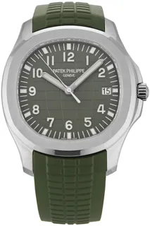 Patek Philippe Aquanaut 5168G-010 42mm White gold Green