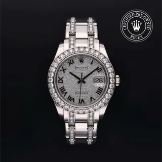 Rolex Pearlmaster 86289 White gold Diamond