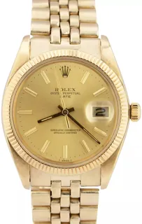 Rolex Date 1503 Yellow gold Champagne