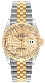 Rolex Datejust 126233-0037 Yellow gold and Stainless steel Champagne