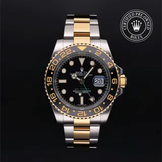 Rolex GMT-Master II 116713LN Yellow gold Black