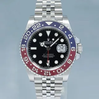 Rolex GMT-Master 126710BLRO-0001 Stainless steel Black