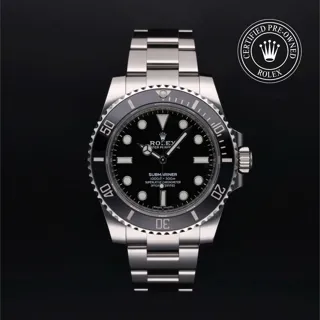 Rolex Submariner 114060 Oystersteel Black