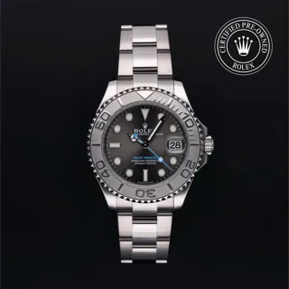 Rolex Yacht-Master 37 268622 Platinum Gray