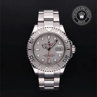 Rolex Yacht-Master 40 16622 40mm Platinum Silver