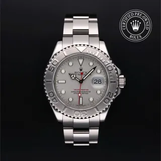 Rolex Yacht-Master 40 16622 Platinum Silver