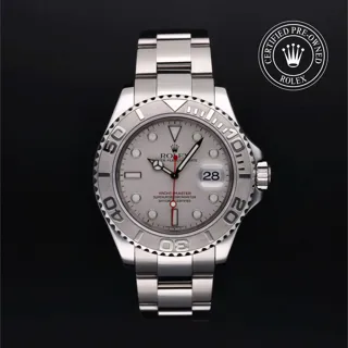 Rolex Yacht-Master 40 16622 40mm Oystersteel$Platinum Silver