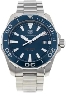 TAG Heuer Aquaracer 300M WAY111C.BA0928 Stainless steel Blue