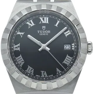 Tudor Royal M28500-0003 38mm Stainless steel Black