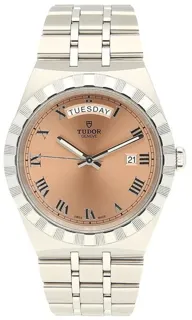 Tudor Royal M28600-0009 41mm Stainless steel Pink