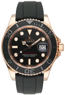 Rolex Yacht-Master 116655 40mm Rose gold Black