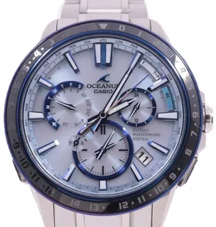 Casio Oceanus OCW-G1200-2AJF OCW-G1200-2AJF 44mm Titanium Blue