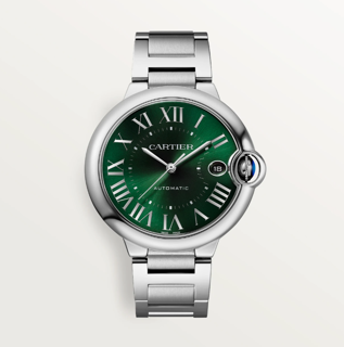 Cartier Ballon Bleu CRWSBB0071 40mm Stainless steel Green