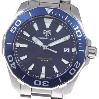 TAG Heuer Aquaracer 300M WAY111C 42mm Stainless steel Blue