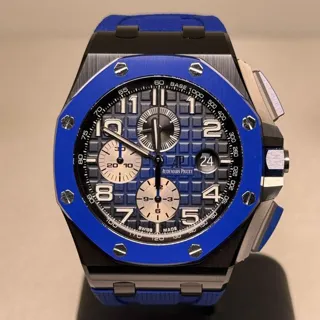 Audemars Piguet Royal Oak Offshore 26405CE.OO.A030CA.01 44mm Black ceramic Blue