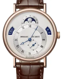 Breguet Classique 7337BR/12/9VU 39mm Rose gold Silver