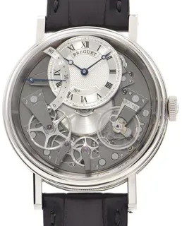 Breguet Tradition 7097BB/G1/9WU 40mm White gold Silver