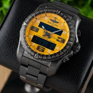 Breitling Cockpit B50 VB5010 46mm Titanium Yellow