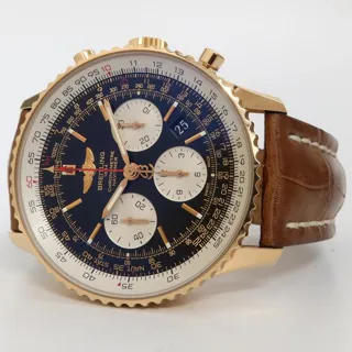 Breitling Navitimer 01 RB012012/BA49 43mm Rose gold Black