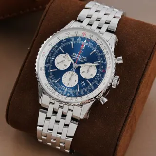 Breitling Navitimer AB0127211C1A1 46mm Stainless steel Blue